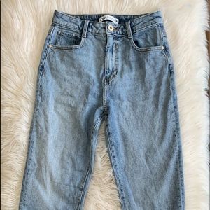 zara mom jeans